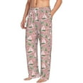 thumbnail image 6 of Hirioo Sailboats And Palm Tree for Women's PJ Pajama Pants Sleep Pants Women's Home Trousers with Pockets,S-3XL-Large, 6 of 6