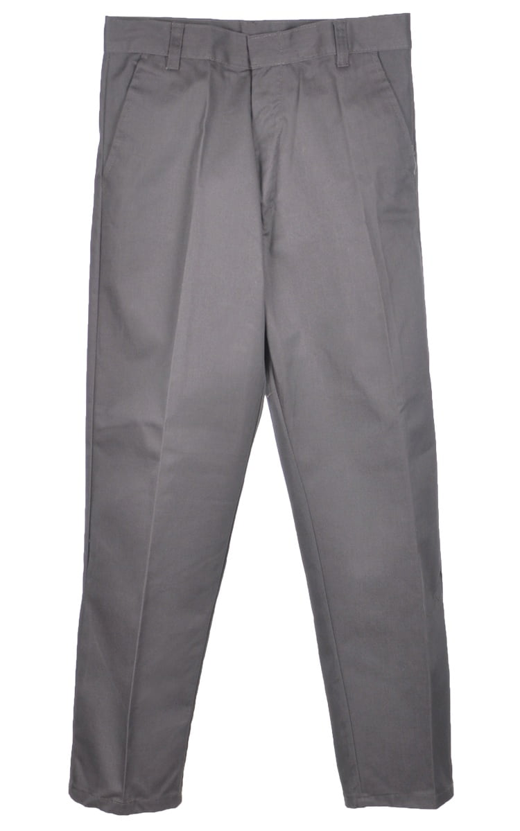 Genuine Husky Boys School Uniform Flat Front Twill Pants (Husky