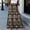 Khaki, variant on Maxi Skirts for Women Elastic Waist Fashion Printed Casual Skirt Drawstring with Pockets Beach Vacation Cozy Outfit Flowy Boho Long Skirts