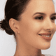 thumbnail image 4 of Aretes Mujer LuckyLy Piedras Preciosas Acero Inoxidable y Piedra Drusa Modelo Anya dorado UNITALLA, 4 of 8