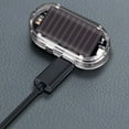 thumbnail image 6 of Solar Powered Warning Light LED Automotive Interior Lamp Flashing Emergency Signal Car Lighting System for Vehicles and Cabs, 6 of 8