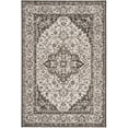thumbnail image 2 of Safavieh Beach House Mai Traditional Outdoor Area Rug, Light Grey/Charcoal, 3' x 5', 2 of 7