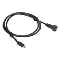 thumbnail image 4 of Thread USB Connector, Premium Material Waterproof USB Connector Exquisite Workmanship  For Industrial Supplies 1M, 4 of 8