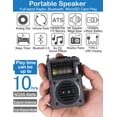 thumbnail image 2 of Radio de onda corta ZHIWHIS ZWS-700 con Bluetooth y reproductor MP3, 2 of 9