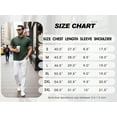 thumbnail image 6 of GIRUNS Mens Henley Shirts Short Sleeve Casual Classic Cotton T-Shirts Pocket Button Tees Green L, 6 of 7