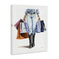 thumbnail image 4 of Stupell Industries Fashionable Country Gal People Painting Wrapped Canvas Art Print Wall Art, 24 x 30, 4 of 8