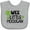 AC-Heather Grey, variant on Inktastic St. Patrick's Day Wee Little Hooligan with Clovers Boys or Girls Baby Bib
