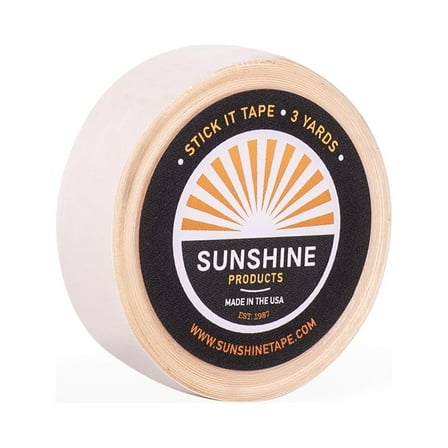 Stick It Wig Adhesive Tape Roll 1/2" x 3 YDS, Hair Toupee Tape