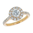 thumbnail image 3 of 14K Yellow Gold 1 3/4 ct. Diamonds Certified Engagement Ring in by Hollywood Hills Jewelers, 3 of 6