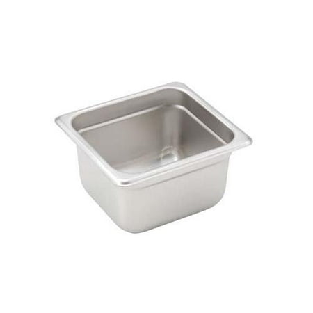 

Winco Anti-Jamming Steam Table Pan Silver 7 Length x 6.4 Width x 4.1 Height | 1/Each