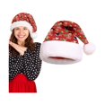 thumbnail image 1 of wonima02 Personalized Santa Hat Photo Christmas Beanie, Custom Kid Santa Hat New Year Festive Holiday Party Supplies, 1 of 1
