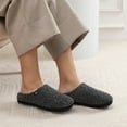 thumbnail image 5 of Ravelier Women's Snuggle Clog Memory Foam Slippers, 5 of 6