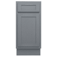thumbnail image 6 of Vanity Art 15 Inch Small Bathroom Vanity Cabinet with Soft Closing Drawer and Door, Single Door Right Offset Shaker Design Floor Mount Side Bathroom Organizers and Storage, VA4015-1S, 6 of 7
