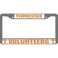 thumbnail image 1 of Tennessee Volunteers License Plate Frame Chrome, 1 of 1