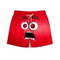 thumbnail image 3 of EGNMCR Children's Pocket Shorts Drawstring Elastic Printed Casual Swim Trunks five point pants, 3 of 8