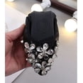 thumbnail image 2 of Women's Rhinestone Flats Sequins Wedding Shoes Comfort Ballet Flat Shoe Low Heel Dress Shoes, 2 of 4