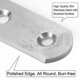 thumbnail image 5 of 8 Pieces Of Stainless Steel Heavy-Duty Straight Repair Connecting Piece, Repair Fixing Bracket, wit, 5 of 5