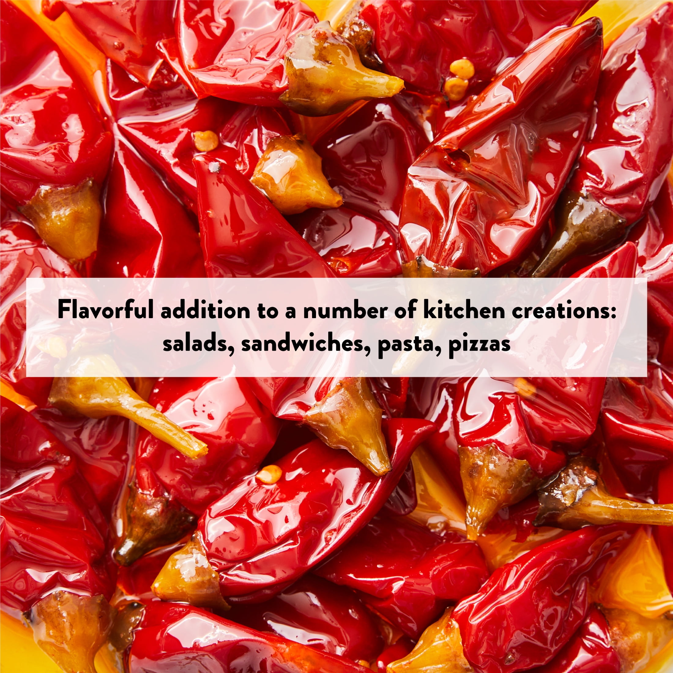 DeLallo Whole Calabrian Chili Peppers, 6.7 oz Jar, Grown in Italy, Ready to Serve (3-Pack)