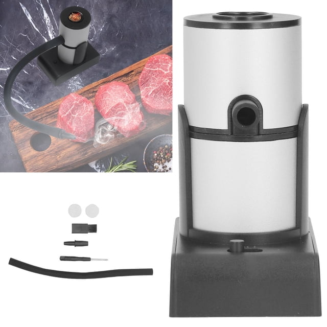 Cocktail Smoker, Silver Button Switch Portable Handheld Smoker Machine For Bar