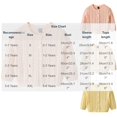 thumbnail image 4 of Sentuca Girls Cardigan Sweaters Size 2-3Y Knitted Openwork Long Sleeve Cardigan Lightweight Button-up Solid Color Casual Comfortable Toddlers Sweater Coats Beige, 4 of 7