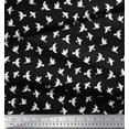 thumbnail image 2 of Soimoi Velvet Fabric Artistic Bird Decor Fabric Printed Yard 58 Inch Wide, 2 of 3