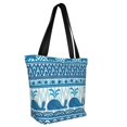 thumbnail image 2 of Fotbe Sea Underwater Animals Pattern Beach Tote,Shoulder Handbag,Spacious Tote Bag,Lightweight Travel Bag,Versatile Shopping Bag, 2 of 9