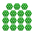 thumbnail image 4 of Almohadillas hexagonales para tabla de surf, agarre profesional para cubierta, paleta Funboard, 15 piezas Verde Zulema Almohadillas para tablas de surf, 4 of 8