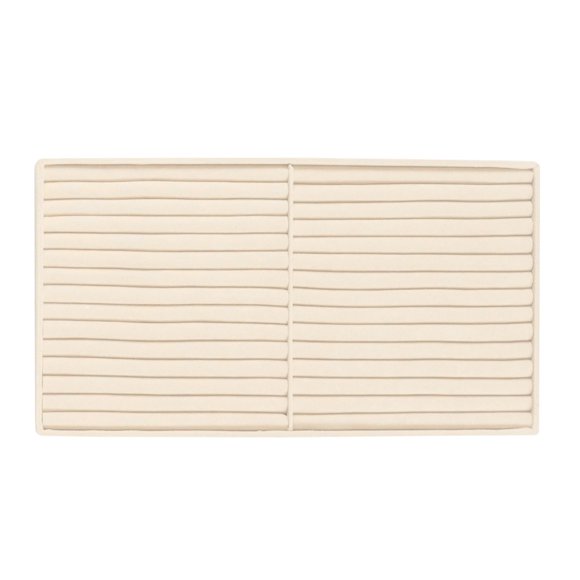 Bandeja para joyas, diseño de lobos, color beige, 28 rollos, apilable