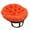 Orange, variant on Blazing Needles 93302-TW-TD 48 in. Solid Twill Papasan Cushion, Tangerine Dream