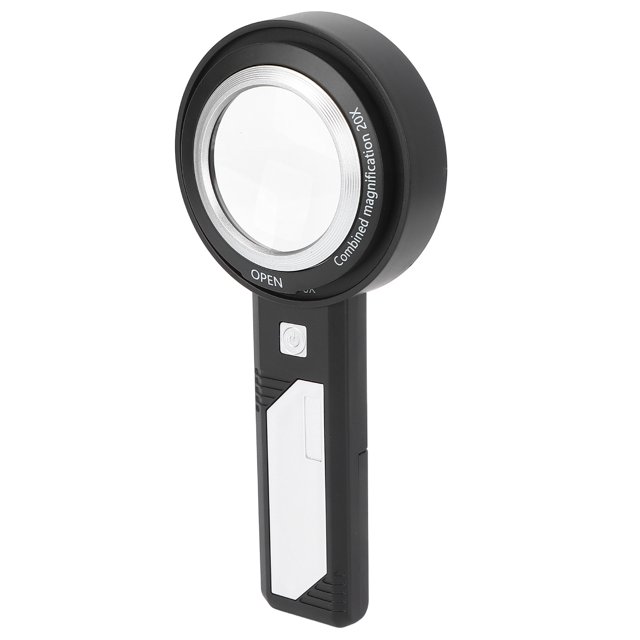 Lupa de lectura lupa de bolsillo diseño ergonómico de doble lente para lectura evaluación de joyas fabricación de artesanías ANGGREK Otros