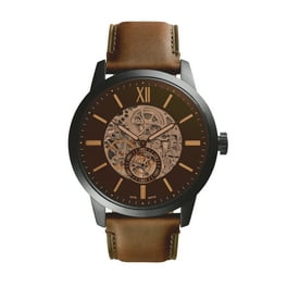 Fossil Men's Townsman Mechanical Automatic Watch, Brown
