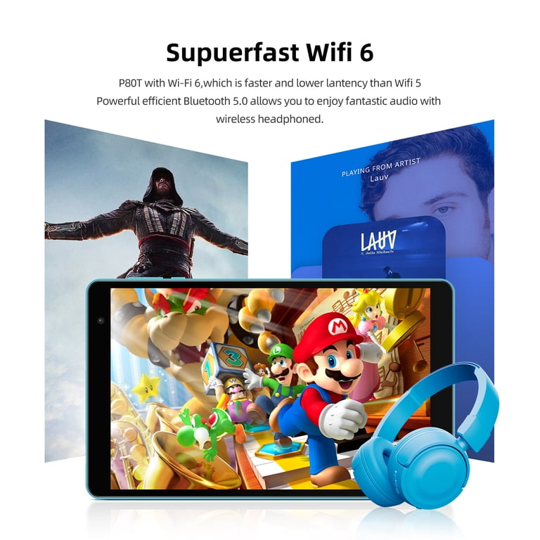 TECLAST P80T Kids Tablet, 8-inch, 3GB RAM, 32GB ROM, Android 12