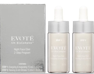 Evote 12h BioComplex 2-Step Night Face Elixir System