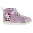 thumbnail image 2 of Hello Kitty Girl High, Top Sneakers (Little Kids Sizes), Pink, Size: 11, 2 of 6
