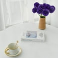 thumbnail image 4 of 12pcs Green Flowers Silk Ball Chrysanthemum Artificial Flowers 12.5" for Home Kitchen Wedding Party Decorations New Year Spring, 4 of 6