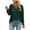 Army Green, variant on Wancir Womens Striped Color Block Tops Drawstring V Neck Lace Up Shirts Casual Loose Fit Long Sleeve Pullover Sweatshirts
