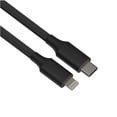 thumbnail image 2 of HP - USB C to Lightning Cable, Charge and Sync, Aluminum Alloy, 1 Meter Length, Black, 2 of 3