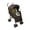 Chocolate, variant on Manito Elegance Alpha Stroller Weather Shield / Rain Cover - Beige