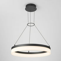 Artika Optical Ring Black Pendant 3cct