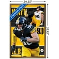 thumbnail image 3 of NFL Pittsburgh Steelers - T.J. Watt 24 Wall Poster, 22.375" x 34" Framed, 3 of 5