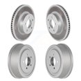 thumbnail image 1 of Genius Front Rear Disc Brake Rotors Drums Kit for Car Ford Ranger Mazda B4000 with 10" Diameter Drum KG-101426, 1 of 11