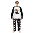 thumbnail image 4 of LuLiaMenton Family Matching Pajamas, Cute Ghost Long Sleeve Sleepwear Set, Men XL, 4 of 7