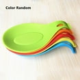 thumbnail image 6 of 4Pcs/Set Kitchen Silicone Spoon Rest Heat Kitchen Utensil Rest Spoon Holder Colorful Spatula Holder Rest Kitchen Tool/ 4Pcs Mixed Color Silicone Kitchen Utensil Holders And Spoon Pads, 6 of 7