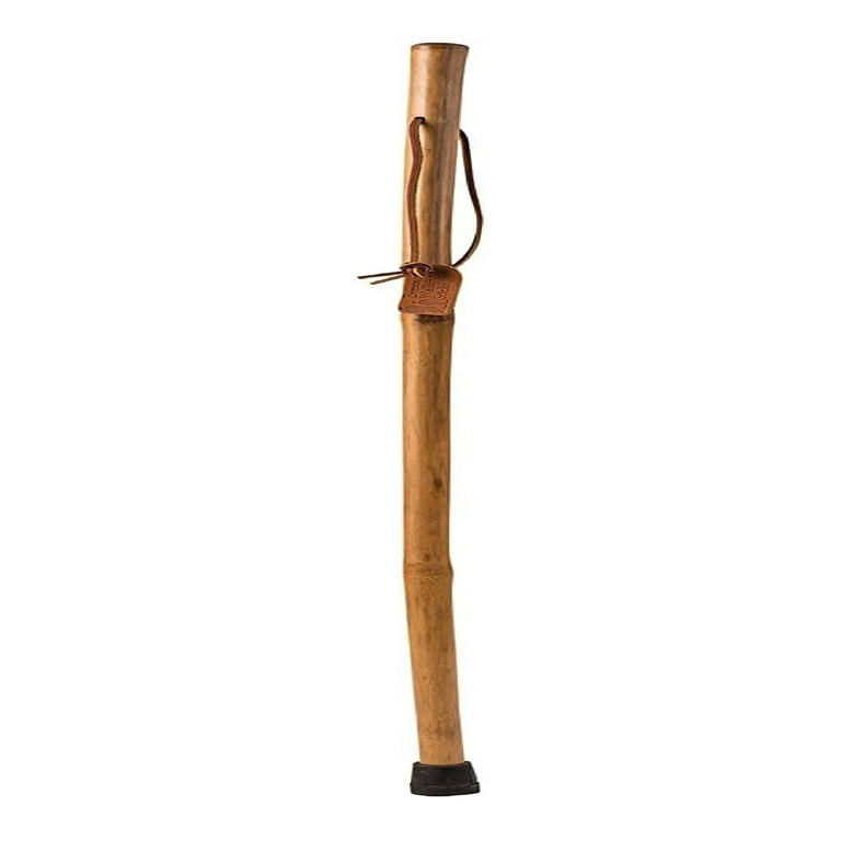 Brazos Rustic Wood Walking Stick, Bamboo, Traditional Style Handle, for Men  & Women, Made in The USA : : Health & Personal Care