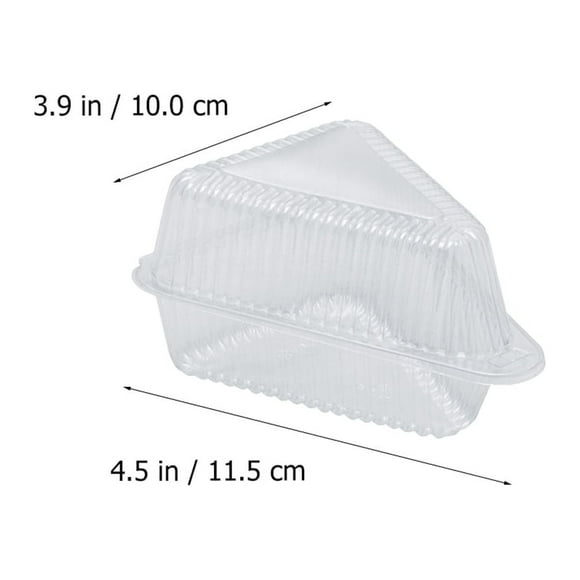 Individual Pie Slice Containers