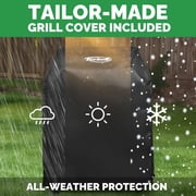 Turbo E Outdoor Electric Grill with Cart & Cover by PlugNGrill