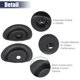 thumbnail image 4 of Coche Trasero Bobina Muelle Retenedor Unique Bargains Kit para chevy C10 1 Unidad Negro, 4 of 6