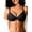 Black, variant on SHARICCA Underwire Bra for Women Push Up Smoothing Seamless Bra 34C