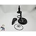 thumbnail image 2 of Diverter Valve Spa Wide Black Hot Tub Stem O-Rings Cap Handle KIT, 2 of 4
