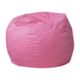 thumbnail image 1 of Small Solid Light Pink Kids Bean Bag Chair, 1 of 9